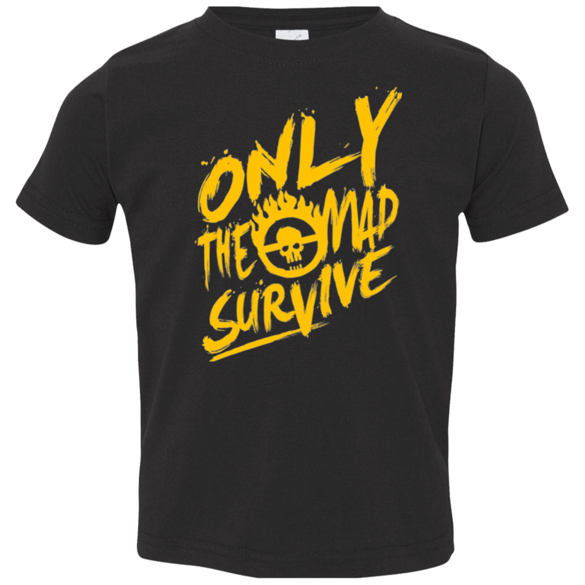 T-Shirts Black / 2T Only The Mad Yellow Toddler Premium T-Shirt