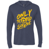 T-Shirts Vintage Navy / X-Small Only The Mad Yellow Triblend Long Sleeve Hoodie Tee