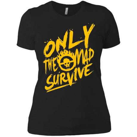 T-Shirts Black / X-Small Only The Mad Yellow Women's Premium T-Shirt