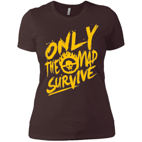 T-Shirts Dark Chocolate / X-Small Only The Mad Yellow Women's Premium T-Shirt