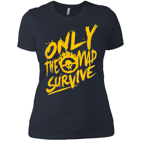 T-Shirts Indigo / X-Small Only The Mad Yellow Women's Premium T-Shirt