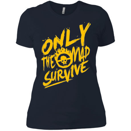 T-Shirts Midnight Navy / X-Small Only The Mad Yellow Women's Premium T-Shirt