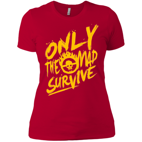 T-Shirts Red / X-Small Only The Mad Yellow Women's Premium T-Shirt