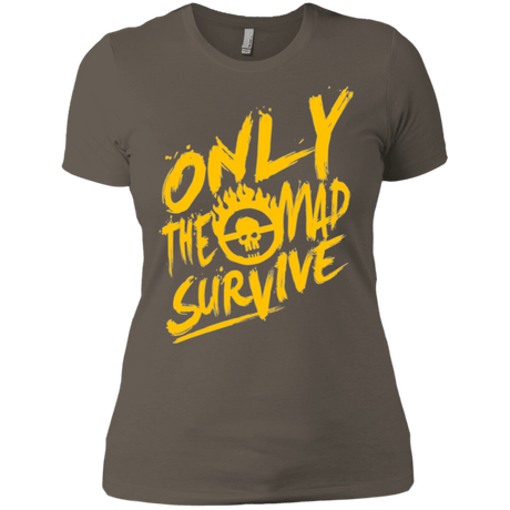 T-Shirts Warm Grey / X-Small Only The Mad Yellow Women's Premium T-Shirt