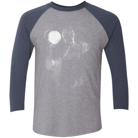 T-Shirts Premium Heather/ Vintage Navy / X-Small Ood Men's Triblend 3/4 Sleeve