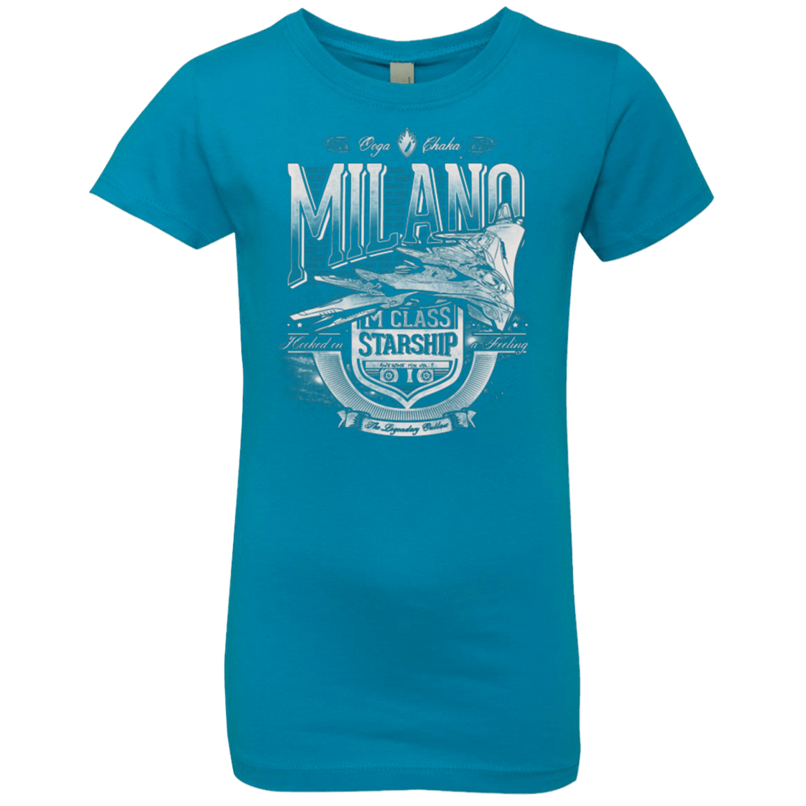 T-Shirts Turquoise / YXS Ooga Chaka Girls Premium T-Shirt