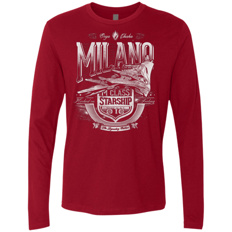 T-Shirts Cardinal / Small Ooga Chaka Men's Premium Long Sleeve