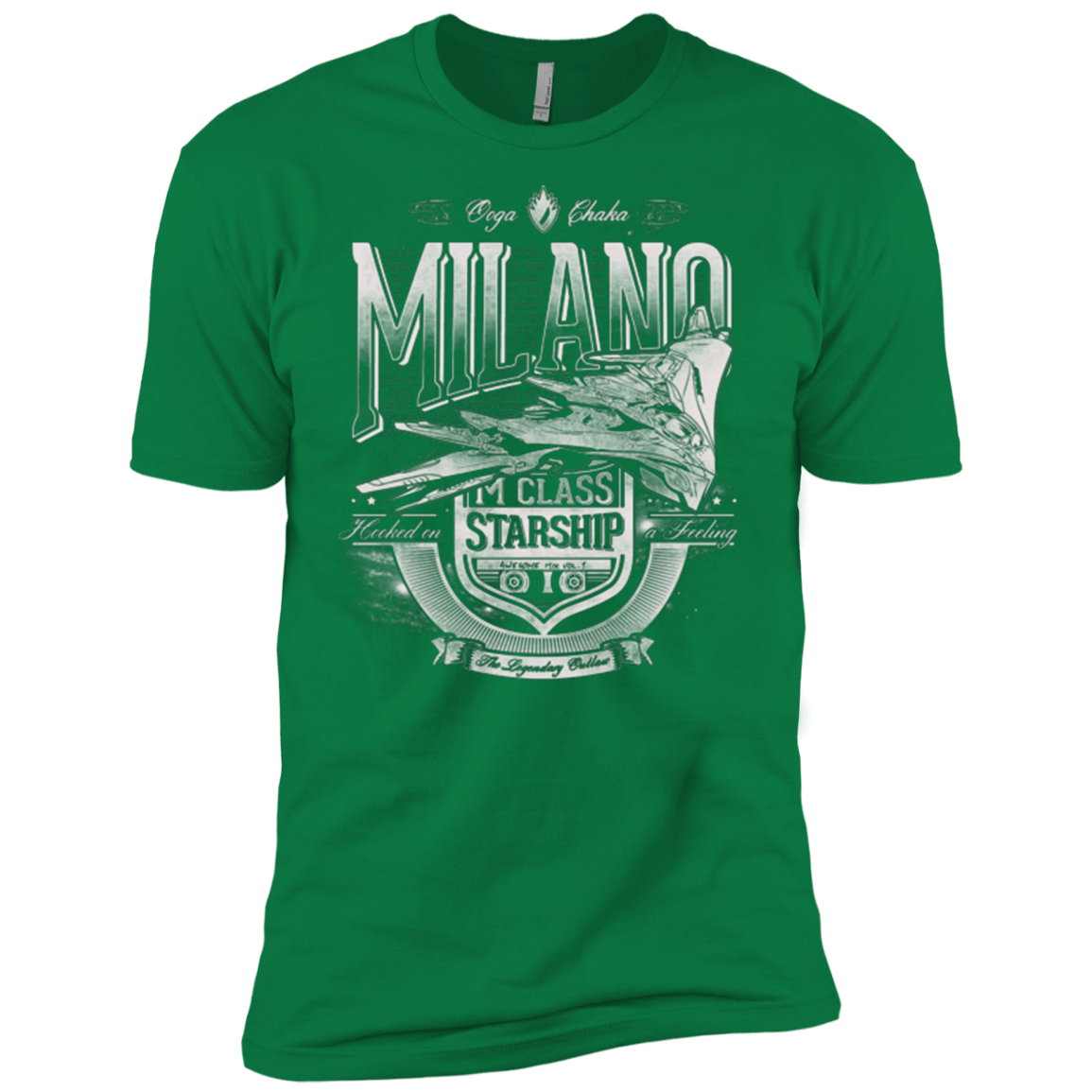 T-Shirts Kelly Green / X-Small Ooga Chaka Men's Premium T-Shirt