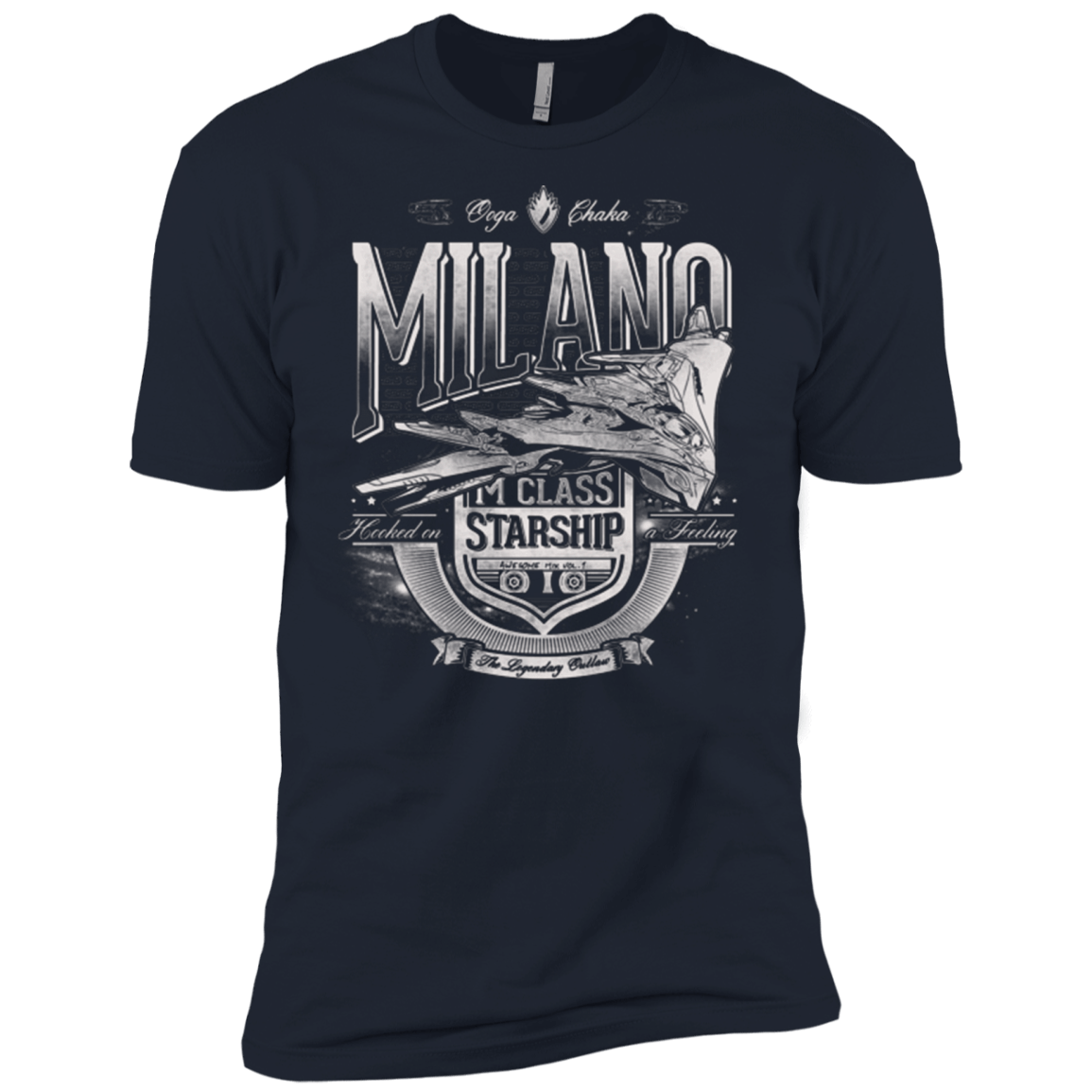 T-Shirts Midnight Navy / X-Small Ooga Chaka Men's Premium T-Shirt