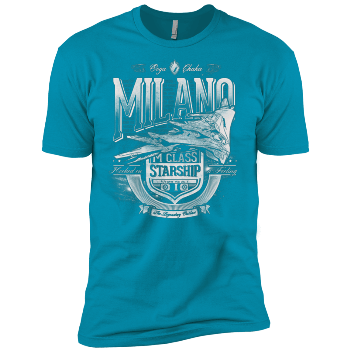 T-Shirts Turquoise / X-Small Ooga Chaka Men's Premium T-Shirt