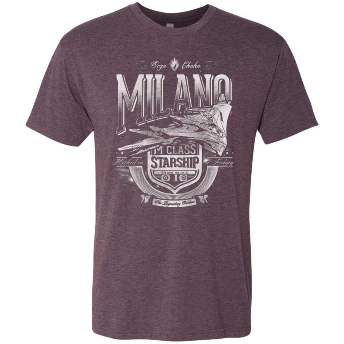 T-Shirts Vintage Purple / Small Ooga Chaka Men's Triblend T-Shirt