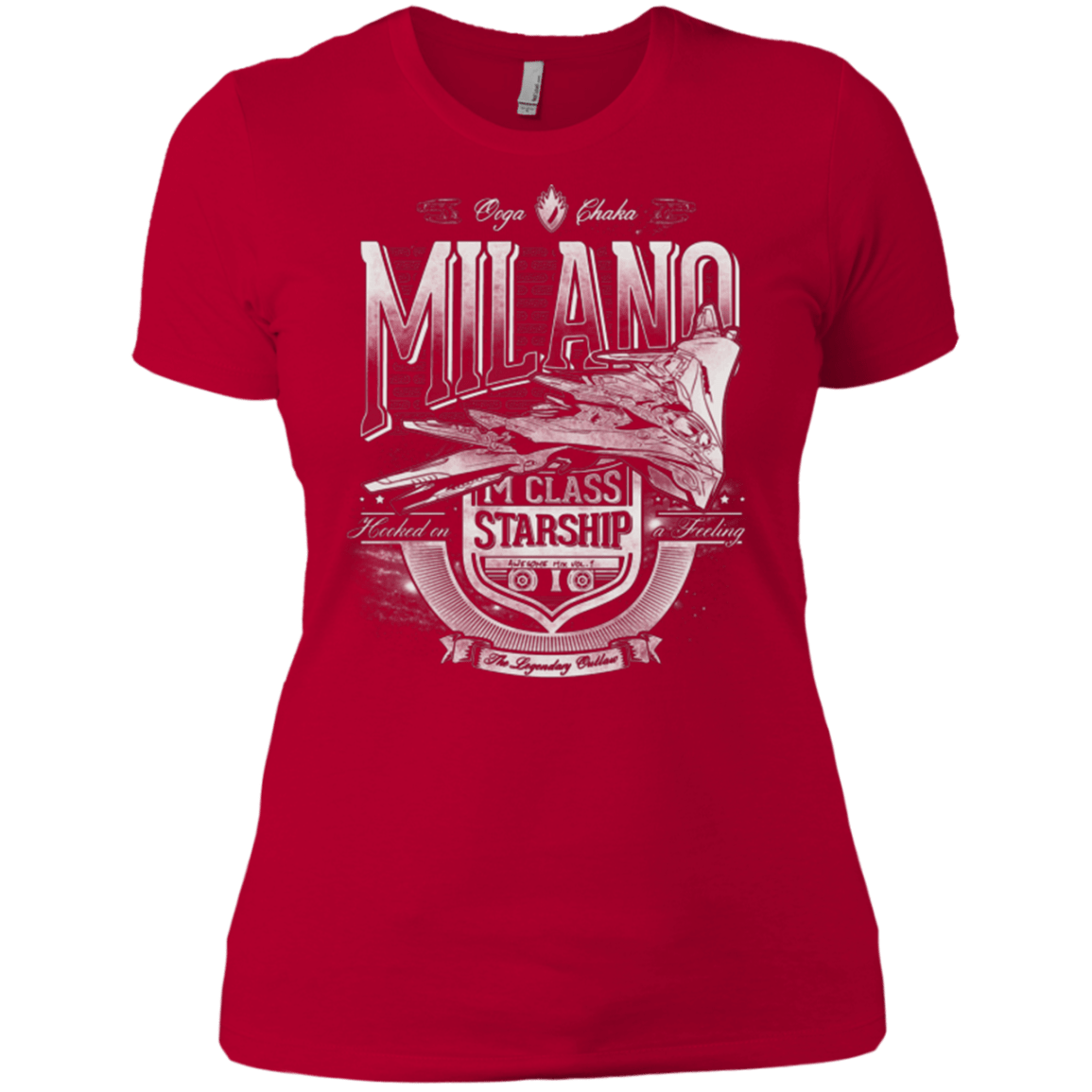 T-Shirts Red / X-Small Ooga Chaka Women's Premium T-Shirt