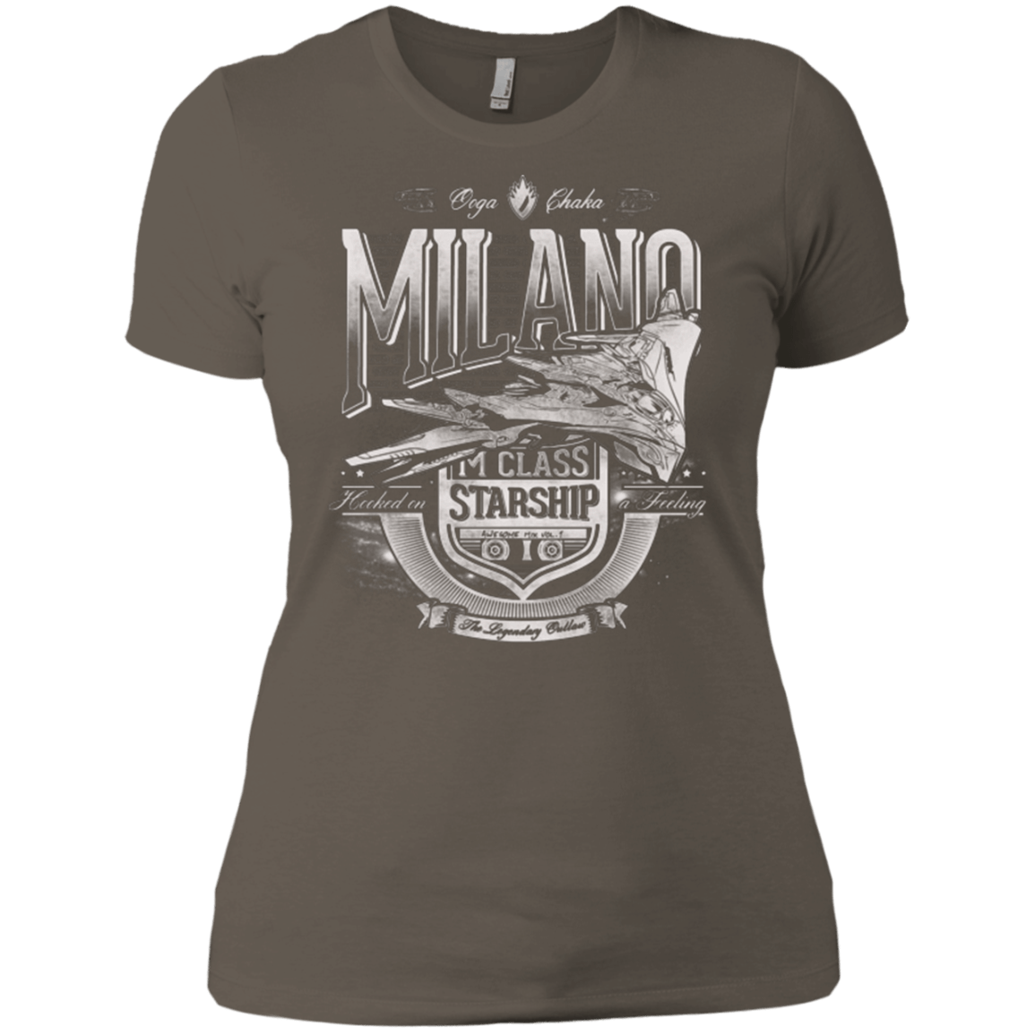 T-Shirts Warm Grey / X-Small Ooga Chaka Women's Premium T-Shirt