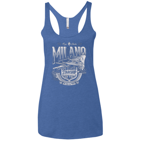 T-Shirts Vintage Royal / X-Small Ooga Chaka Women's Triblend Racerback Tank