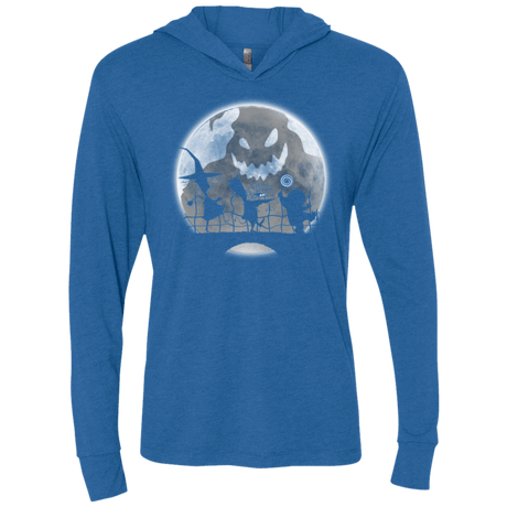 T-Shirts Vintage Royal / X-Small Oogie bogie boys Triblend Long Sleeve Hoodie Tee