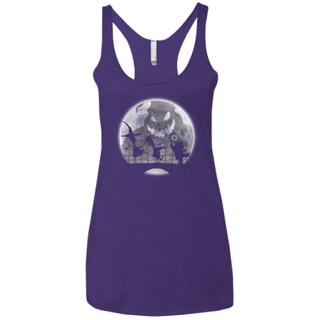 T-Shirts Purple / X-Small Oogie bogie boys Women's Triblend Racerback Tank