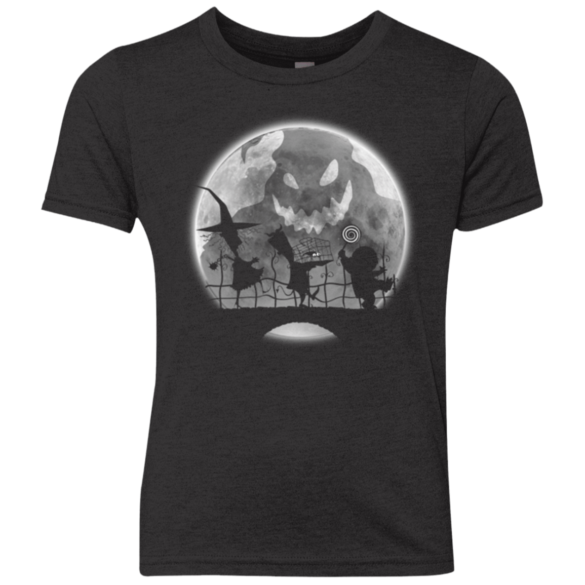 T-Shirts Vintage Black / YXS Oogie bogie boys Youth Triblend T-Shirt
