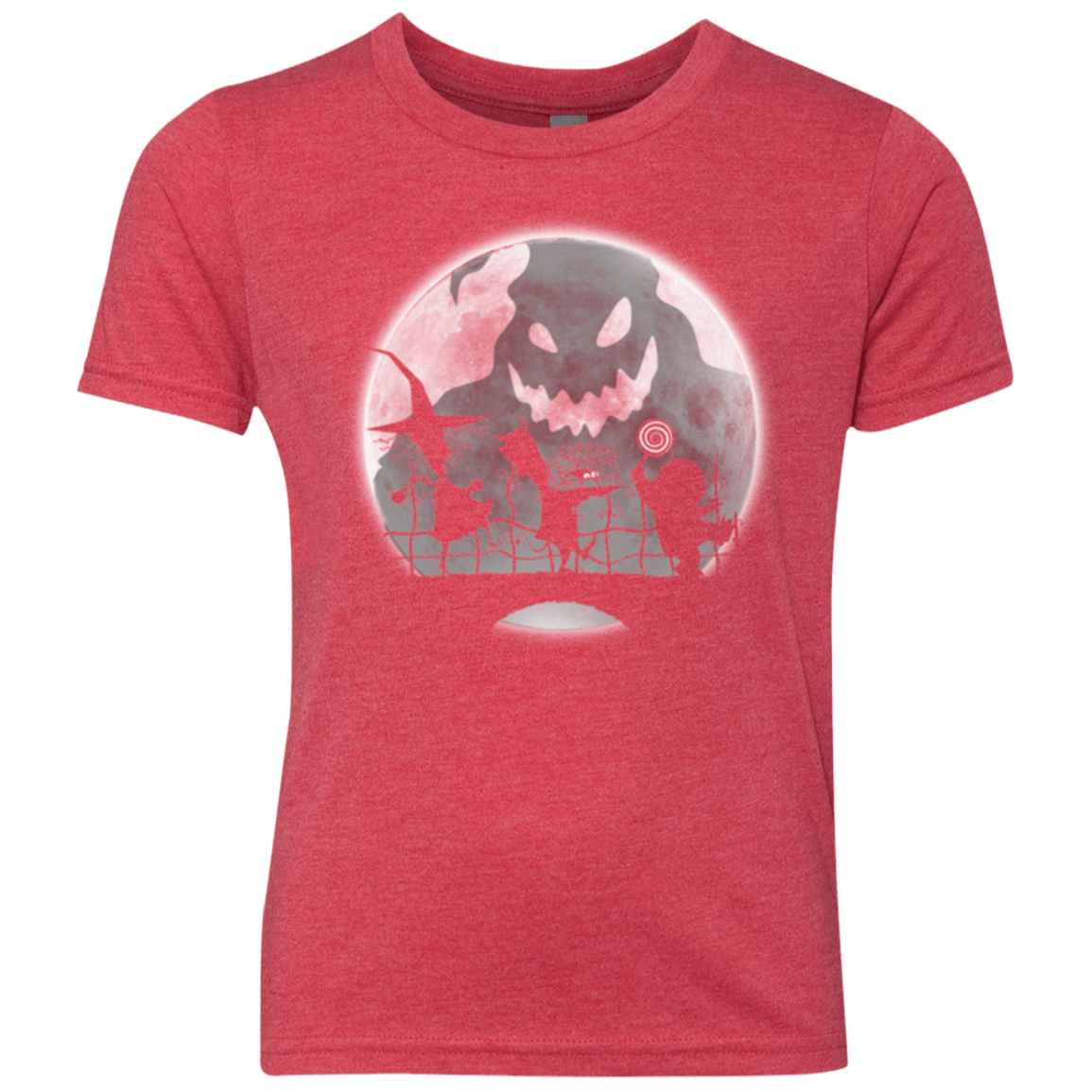 T-Shirts Vintage Red / YXS Oogie bogie boys Youth Triblend T-Shirt