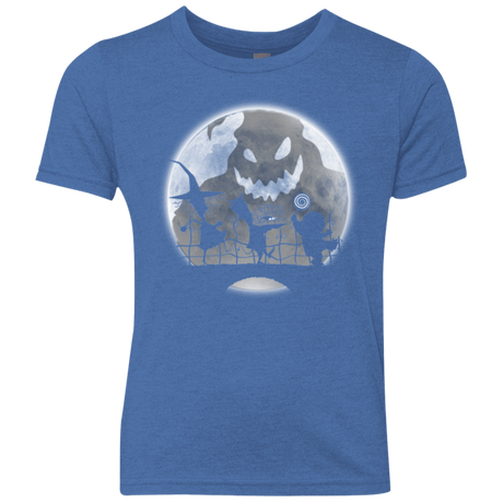 T-Shirts Vintage Royal / YXS Oogie bogie boys Youth Triblend T-Shirt