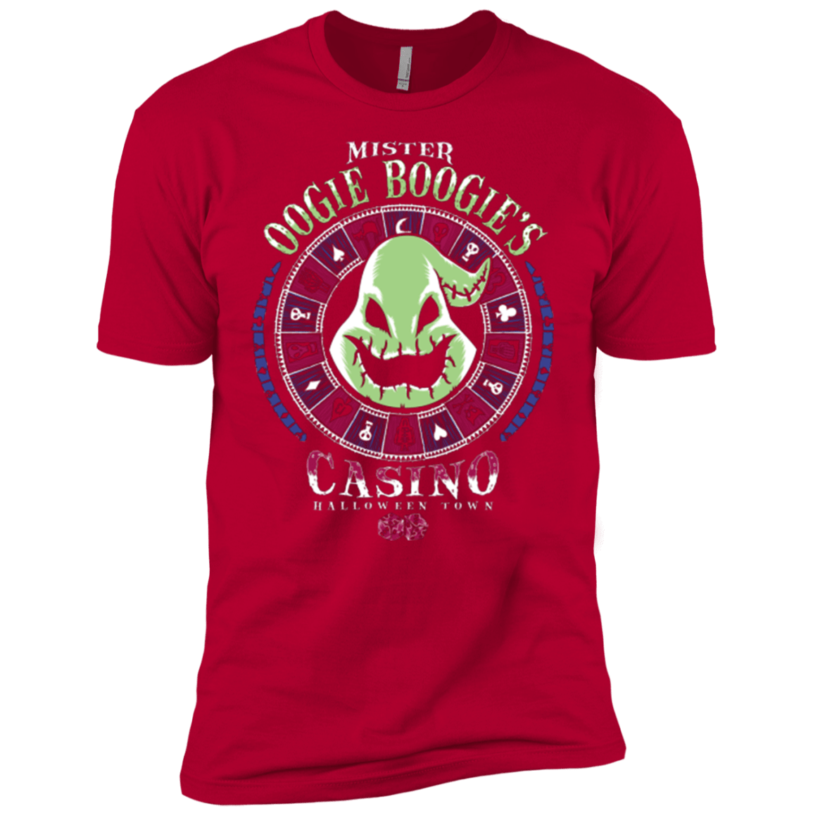 T-Shirts Red / YXS Oogies Casino Boys Premium T-Shirt