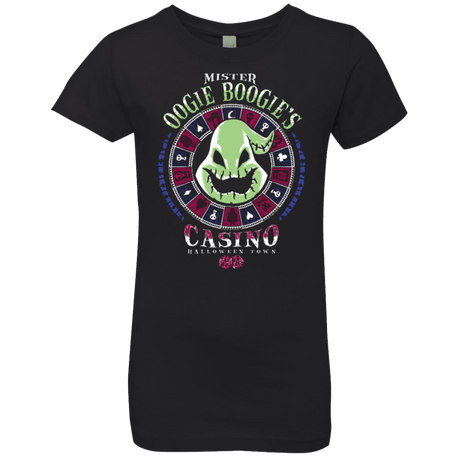 T-Shirts Black / YXS Oogies Casino Girls Premium T-Shirt