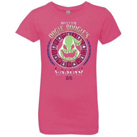 T-Shirts Hot Pink / YXS Oogies Casino Girls Premium T-Shirt