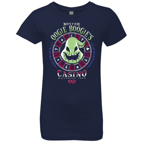 T-Shirts Midnight Navy / YXS Oogies Casino Girls Premium T-Shirt