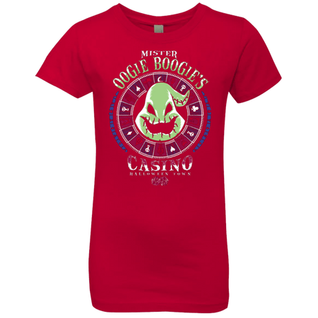 T-Shirts Red / YXS Oogies Casino Girls Premium T-Shirt