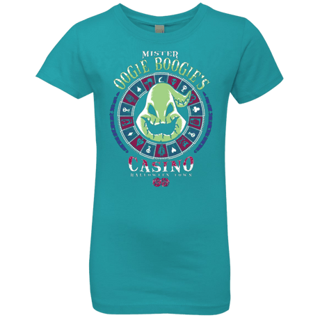 T-Shirts Tahiti Blue / YXS Oogies Casino Girls Premium T-Shirt