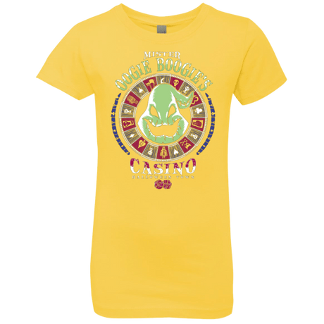 T-Shirts Vibrant Yellow / YXS Oogies Casino Girls Premium T-Shirt