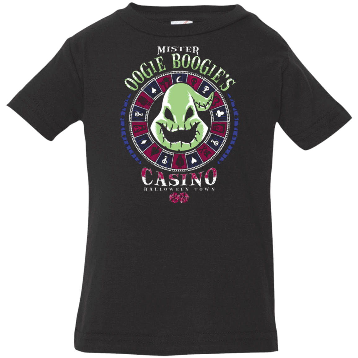 T-Shirts Black / 6 Months Oogies Casino Infant Premium T-Shirt