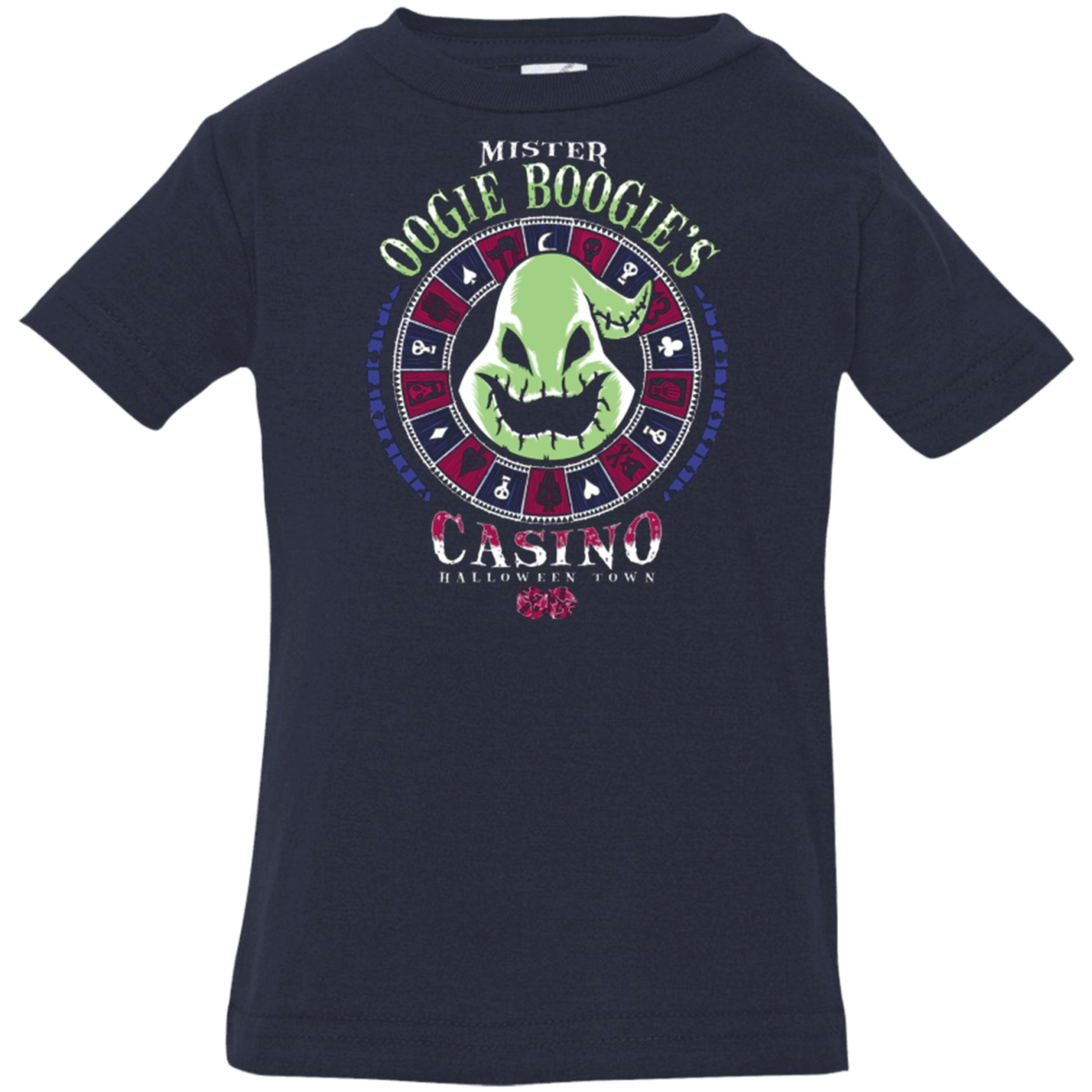 T-Shirts Navy / 6 Months Oogies Casino Infant Premium T-Shirt