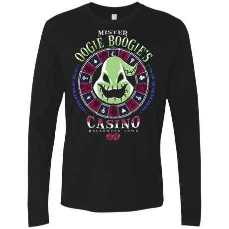 T-Shirts Black / Small Oogies Casino Men's Premium Long Sleeve