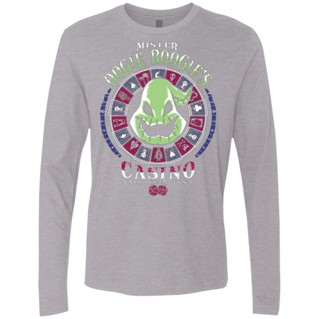 T-Shirts Heather Grey / Small Oogies Casino Men's Premium Long Sleeve