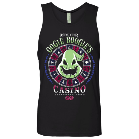 T-Shirts Black / Small Oogies Casino Men's Premium Tank Top