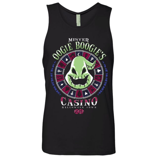 T-Shirts Black / Small Oogies Casino Men's Premium Tank Top