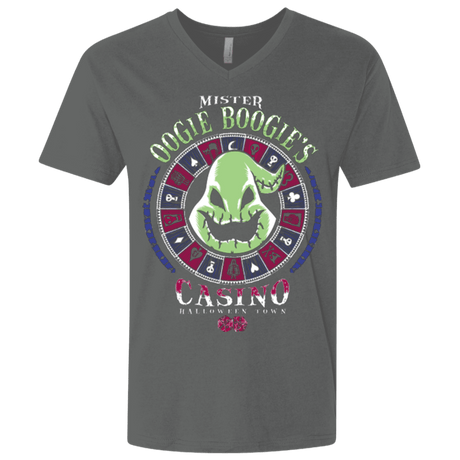 T-Shirts Heavy Metal / X-Small Oogies Casino Men's Premium V-Neck
