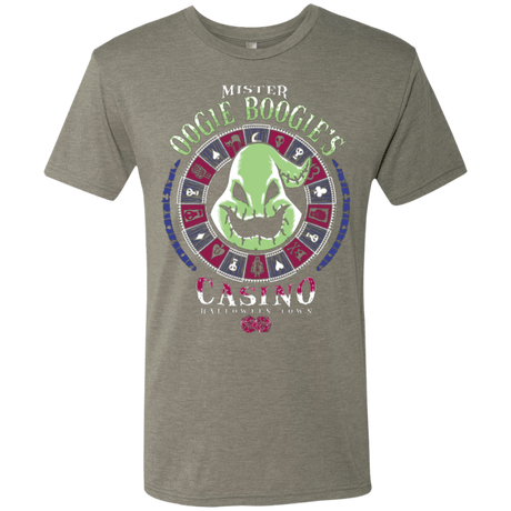 T-Shirts Venetian Grey / Small Oogies Casino Men's Triblend T-Shirt