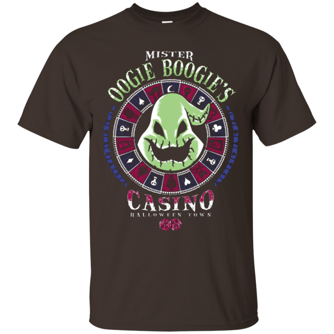 T-Shirts Dark Chocolate / Small Oogies Casino T-Shirt