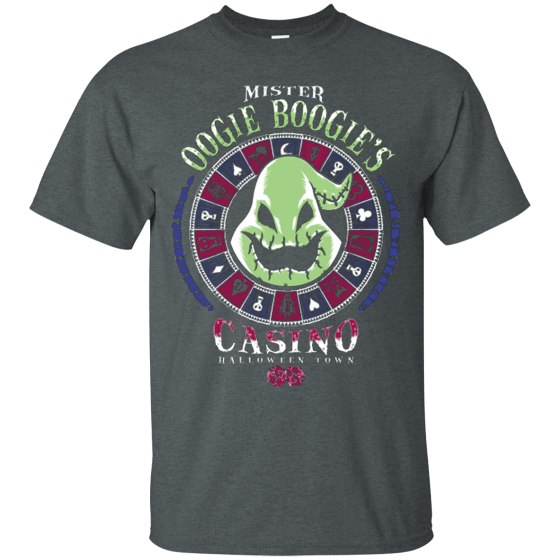 T-Shirts Dark Heather / Small Oogies Casino T-Shirt