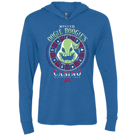 T-Shirts Vintage Royal / X-Small Oogies Casino Triblend Long Sleeve Hoodie Tee