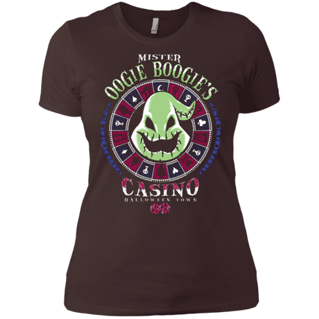 T-Shirts Dark Chocolate / X-Small Oogies Casino Women's Premium T-Shirt
