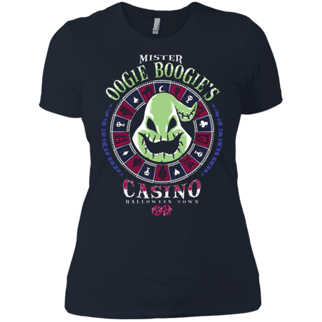 T-Shirts Midnight Navy / X-Small Oogies Casino Women's Premium T-Shirt
