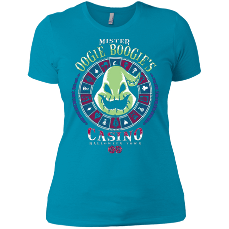 T-Shirts Turquoise / X-Small Oogies Casino Women's Premium T-Shirt