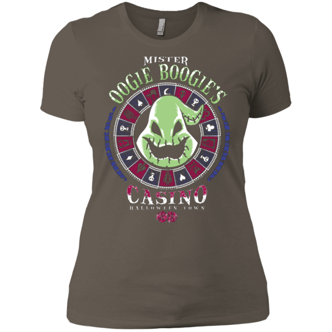 T-Shirts Warm Grey / X-Small Oogies Casino Women's Premium T-Shirt