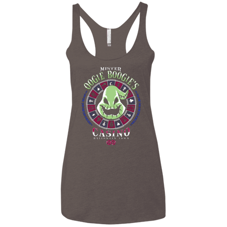 T-Shirts Macchiato / X-Small Oogies Casino Women's Triblend Racerback Tank