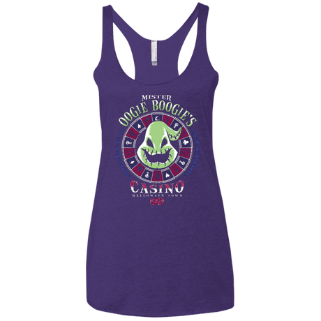 T-Shirts Purple / X-Small Oogies Casino Women's Triblend Racerback Tank