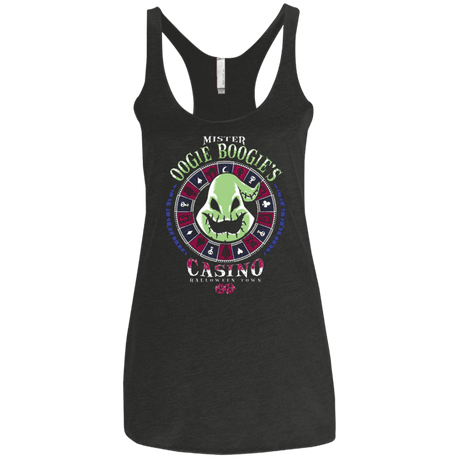 T-Shirts Vintage Black / X-Small Oogies Casino Women's Triblend Racerback Tank