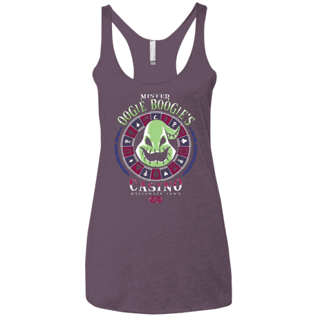 T-Shirts Vintage Purple / X-Small Oogies Casino Women's Triblend Racerback Tank