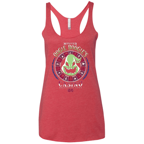 T-Shirts Vintage Red / X-Small Oogies Casino Women's Triblend Racerback Tank